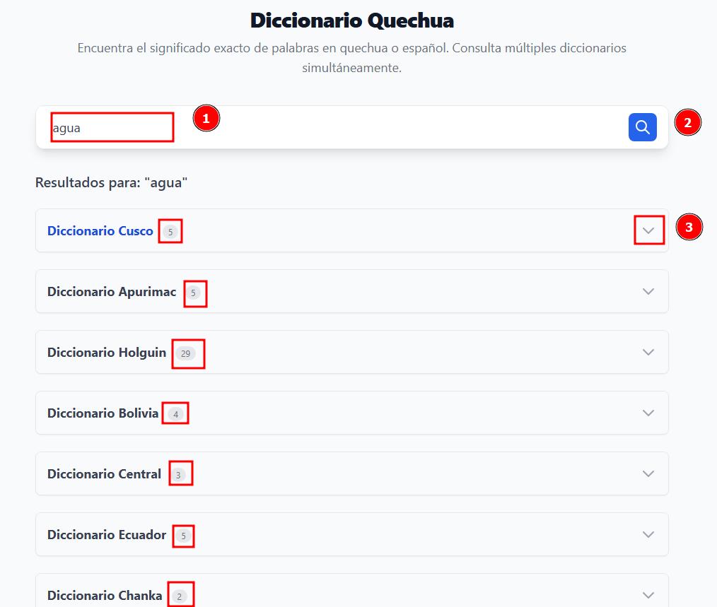 diccionario unificado soy quechua