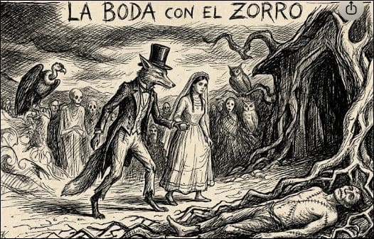 boda del zorro cuento quechua
